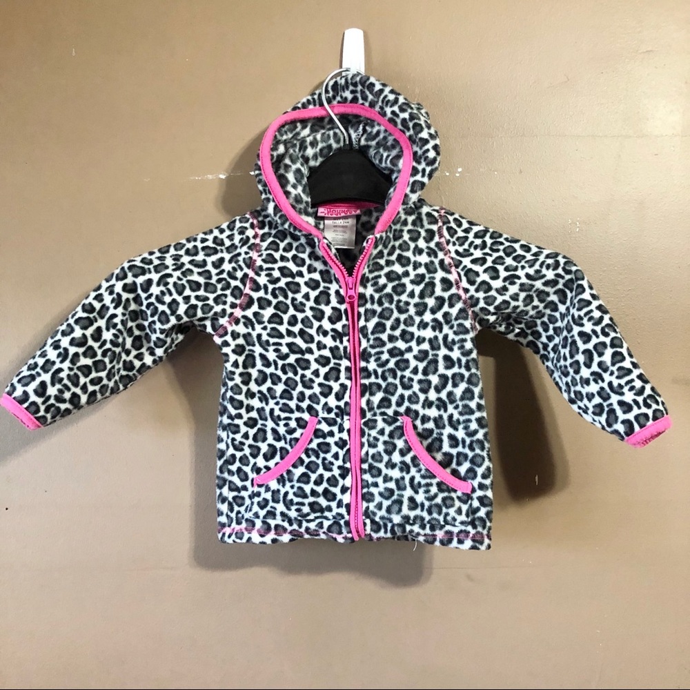 Young Hearts Baby Girls Size 24M Hoodie Jacket